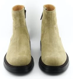 TOD'S ANKLE BOOT BEIGE SUEDE