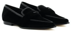 NUBIKK DELPHINE LOAFER VELVET BLACK