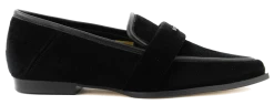 NUBIKK DELPHINE LOAFER VELVET BLACK -Modeboetiek Schoenenwinkel 43896