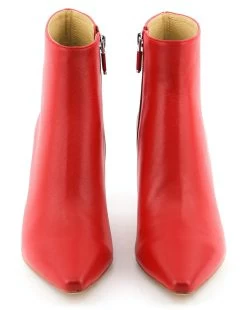 LOLA CRUZ ZIPPED ANKLEBOOT LIPSTICK RED -Modeboetiek Schoenenwinkel 43900 5