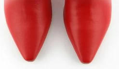 LOLA CRUZ ZIPPED ANKLEBOOT LIPSTICK RED -Modeboetiek Schoenenwinkel 43900 6