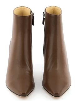 LOLA CRUZ AIPPED ANKLEBOOT BROWN LEATHER -Modeboetiek Schoenenwinkel 43901 5
