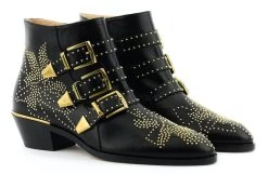Chloé CHLOE SUSANNA BLACK GOLD -Modeboetiek Schoenenwinkel 43918 2