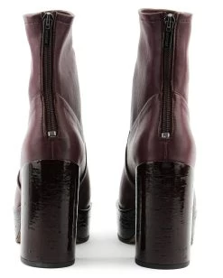 MOROBE EDITH 54 STRETCH BOOTIE BORDO