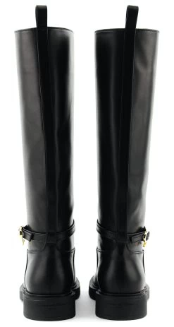 GIANVITO ROSSI RIBBON CAVALIER BLACK