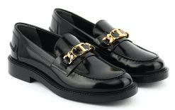 TOD'S HIGHSHINE LOAFER BLACK