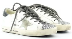 GOLDEN GOOSE SUPERSTAR WHITE/GLITTER -Modeboetiek Schoenenwinkel 43990 2