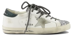 GOLDEN GOOSE SUPERSTAR WHITE/GLITTER
