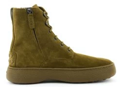 TOD'S W.G. LACE-UP ANKLE BOOT KAKI -Modeboetiek Schoenenwinkel 43996 3