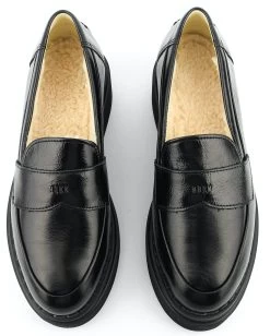 NUBIKK FRANKIE LOAFER FUR PATENT BLACK -Modeboetiek Schoenenwinkel 44013 4