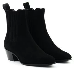 PAUL WARMER NAOMI BOOTIE BLACK SUEDE -Modeboetiek Schoenenwinkel 44045 2