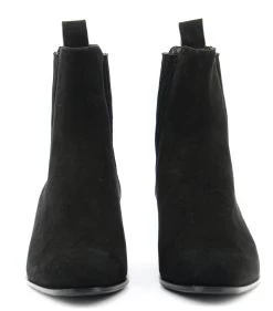 PAUL WARMER NAOMI BOOTIE BLACK SUEDE -Modeboetiek Schoenenwinkel 44045 3