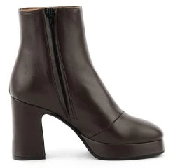 PAUL WARMER PLATFORM BOOT DARK BROWN -Modeboetiek Schoenenwinkel 44048 3