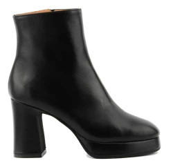 PAUL WARMER PLATFORM BOOTIE BLACK -Modeboetiek Schoenenwinkel 44050