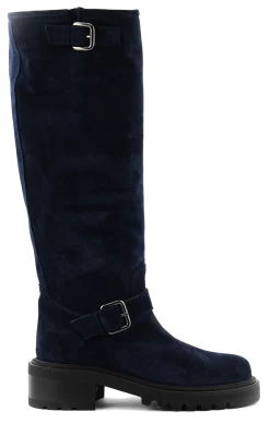 PAUL WARMER ZOE BIKER BOOT ROYAL BLU -Modeboetiek Schoenenwinkel 44051
