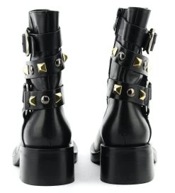 STRATEGIA EMBELISHED BIKER BLACK -Modeboetiek Schoenenwinkel 44056 5