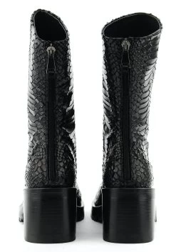 STRATEGIA ICONIC BOOT SNAKE BLACK