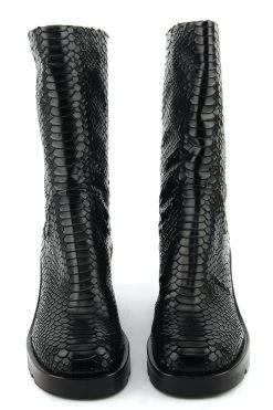 STRATEGIA ICONIC BOOT SNAKE BLACK -Modeboetiek Schoenenwinkel 44058 4