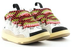 LANVIN CURB SNEAKER CLASSIC WHITE
