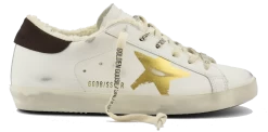 GOLDEN GOOSE SUPER STAR WHITE GOLD
