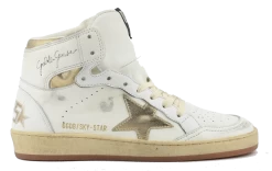 GOLDEN GOOSE SKY STAR WHITE GOLD