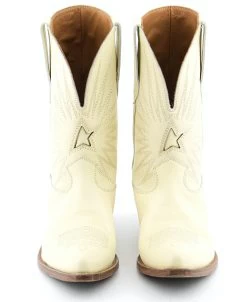 GOLDEN GOOSE WISH STAR BOOT WHITE