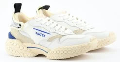 GHOUD TYRE LOW SNEAKER WHITE BLUE