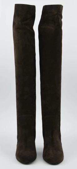 PAULWARMER CHARLY KNEEHEIGHT BOOTS SMOOTH BROWN -Modeboetiek Schoenenwinkel 44164 3