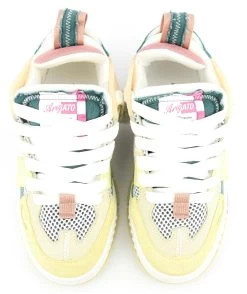 AXEL ARIGATO AREA PACTHWORK BEIGE PINK -Modeboetiek Schoenenwinkel 44172 4