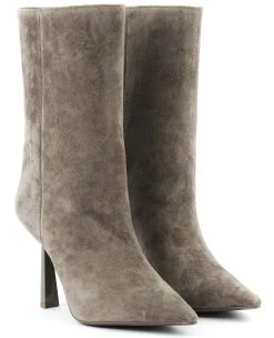 LOLA CRUZ GUERN BOOT GREY SUEDE
