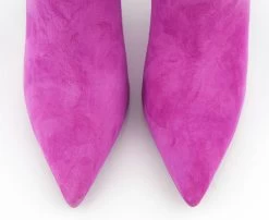 LOLA CRUZ GUERN BOOT FUXIA SUEDE -Modeboetiek Schoenenwinkel 44197 4