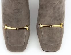LOLA CRUZ LOREY BOOT GREY SUEDE -Modeboetiek Schoenenwinkel 44198 4