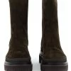 LOLA CRUZ WINTER BOOTIE MARRON SUEDE