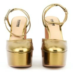 LOLA CRUZ MOVEN PUMP GOLD -Modeboetiek Schoenenwinkel 44207 3