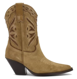 TORAL WESTERN BOOTIE MARRON -Modeboetiek Schoenenwinkel 44261