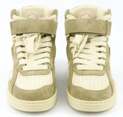 PALM ANGELS UNIVERSITY HIGHTOP WHITE CAMEL