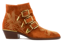 Chloé CHLOE SUSANNA ANKLE BOOT OCHRE -Modeboetiek Schoenenwinkel 44344