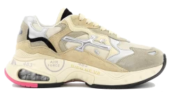 PREMIATA SHARKY D BEIGE PINK -Modeboetiek Schoenenwinkel 44347 1
