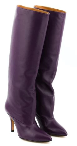 TORAL BELLA LONG BOOT PURPLE -Modeboetiek Schoenenwinkel 44376 1 2