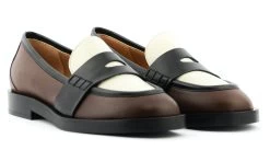 ROBERTO FESTA ALIHA LOAFER BROWN WHITE BLACK -Modeboetiek Schoenenwinkel 44394 2