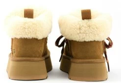 UGG FUNKARA CABIN CUFF CHESTNUT -Modeboetiek Schoenenwinkel 44409 3