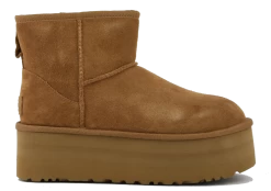 UGG CLASSIC MINI PLATFORM CHESTNUT