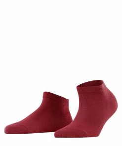 FALKE Dames Sneakersokken Family Scarlet