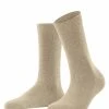 FALKE Damessokken Family Beige Melange