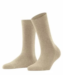 FALKE Damessokken Family Beige Melange