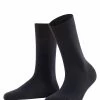 FALKE Damessokken Berlin Sensitive Dark Navy