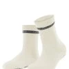 FALKE Dames Huissokken Cuddle Pad Off-White