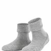 FALKE Dames Huissokken Cosyshoe Grey Melange
