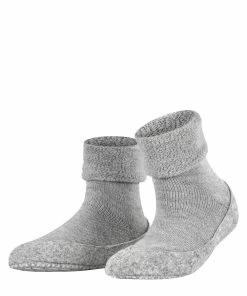 FALKE Dames Huissokken Cosyshoe Grey Melange