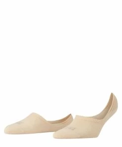 FALKE Dames Footies High Cut Step Sand